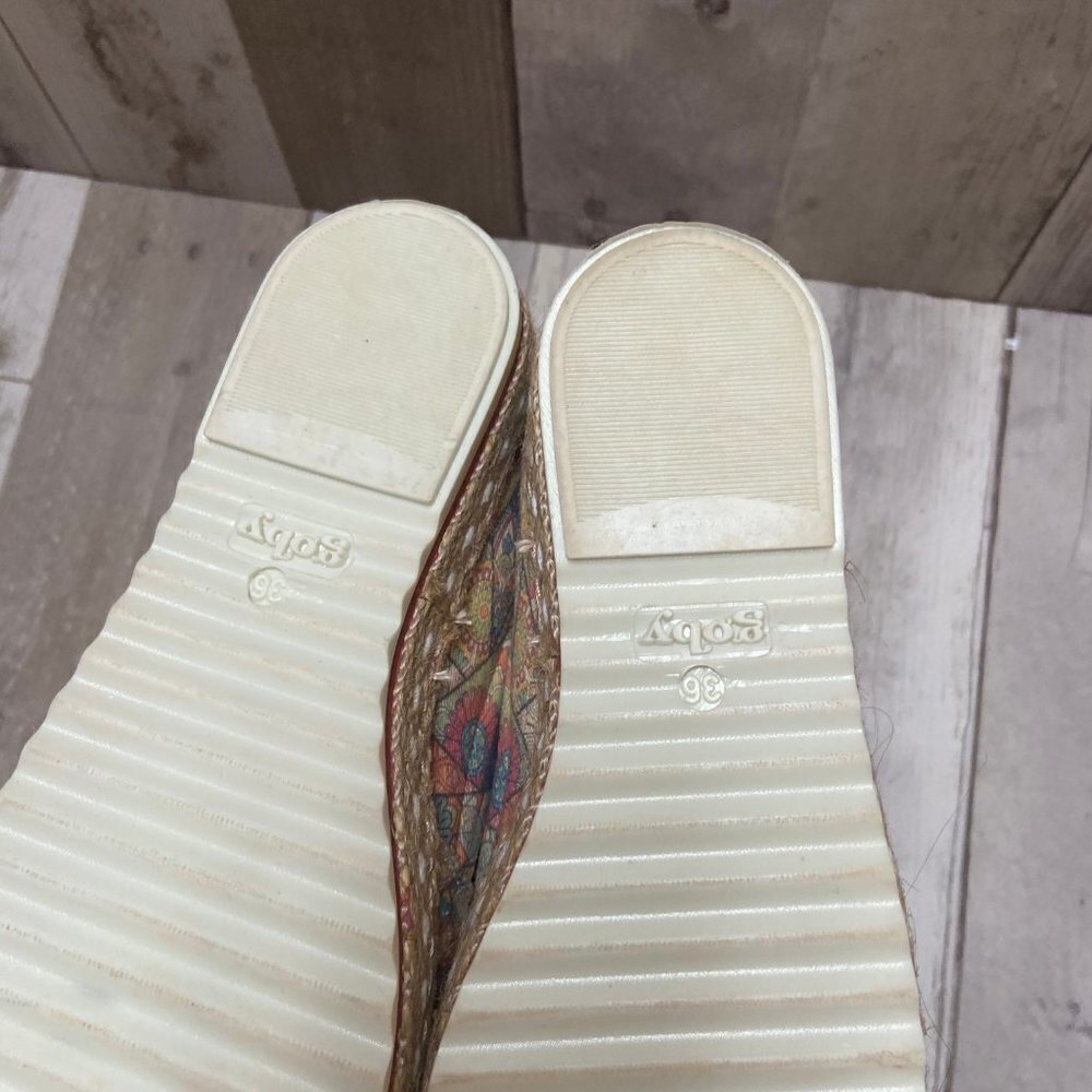 NWB Goby Canvas Espadrille Sneaker Size 36 - Picture 7 of 8